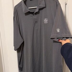 Footjoy Men's Charcoal Polo Shirt